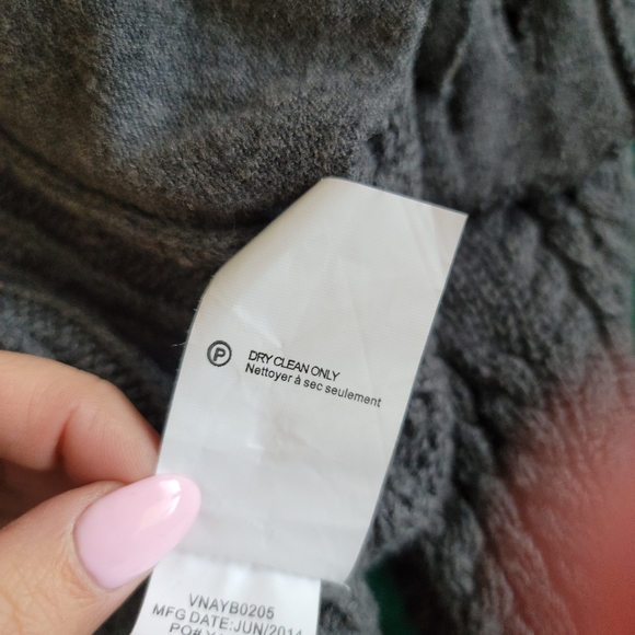 Vince Woman's Gray Cotton and Wool knit Sweater - Picture 5 of 5